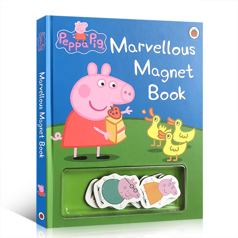 milumilu Peppa Pig Ladybird English Enlightenment Cardboard Book